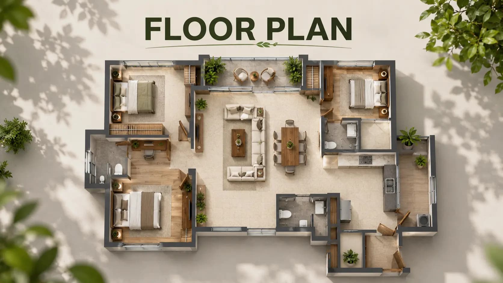 Codename Club Class Floor Plan: 3 & 3.5 BHK Layouts